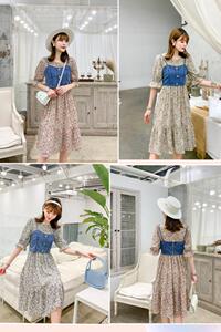 两件套马甲背心连衣裙,女装马夹,雨恋依香