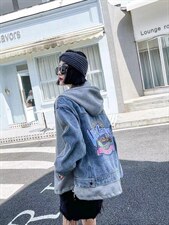 针织外套十牛仔外套，其它，依姐衣妹