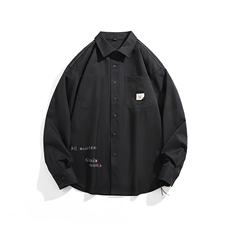 25年春季印花衬衫长袖得物抖音衬衫C323-1-CS2502-P50，男装衬衫，电商C323-1