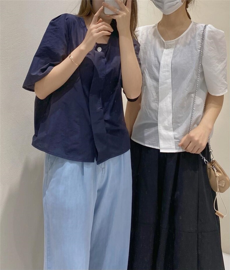 夏季韩系上衣系列，女装，唯品