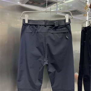春夏新款男士时尚户外防水男直筒休闲百搭裤子徒走运动纯棉冲锋裤图片