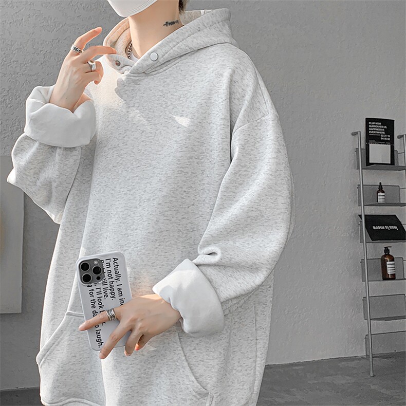 8XL-M美式连帽卫衣男高级感外套hiphop特大码上衣潮WY10P55控78,男装卫衣,电商D206-1