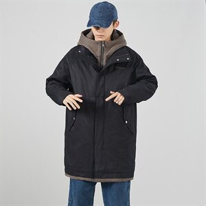 2021新款精品男士羽绒服冬季大码白鸭绒加厚保暖外套YR710/P360图片