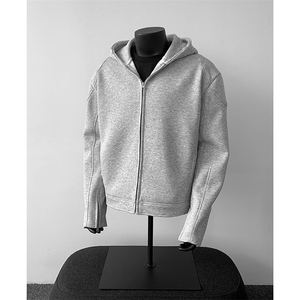 JC008  480克重磅机车服套头卫衣 P78控128图片