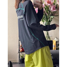 美式高街解构工艺速干长袖T恤男女款防晒罩衫户外运动潮牌骑行服，男装防晒衣，电商A486