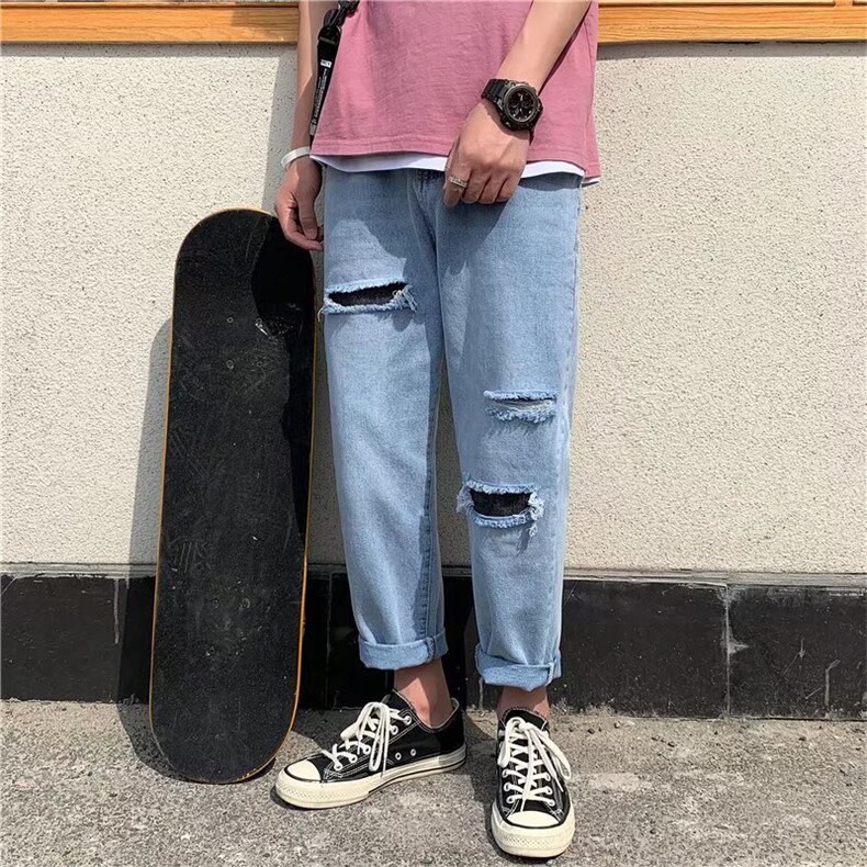 潮流春季牛仔裤男牛仔长裤K3310P38图片