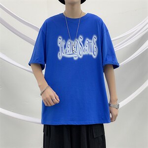 高品质~220G###夏季新款短袖T恤港风大码T106-P25控39图片