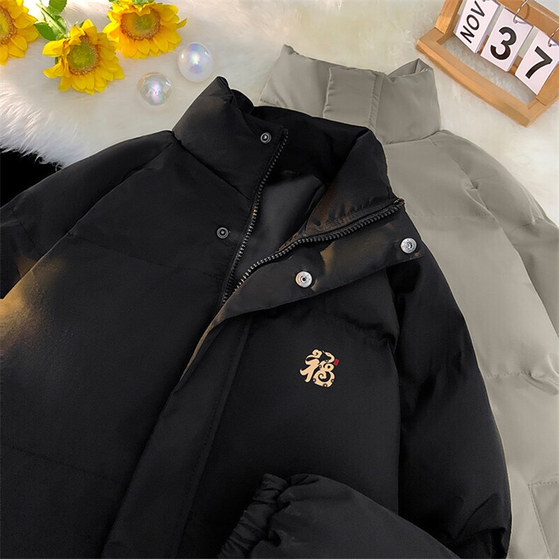 现货抖音得物可供视频冬季三防加厚羽绒棉衣外套面包棉服81154,男装棉衣,电商A486