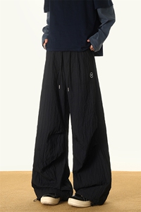8XL-M 新款速干肌理感直筒工装裤男宽松早秋休闲裤阔腿裤K9172P68图片