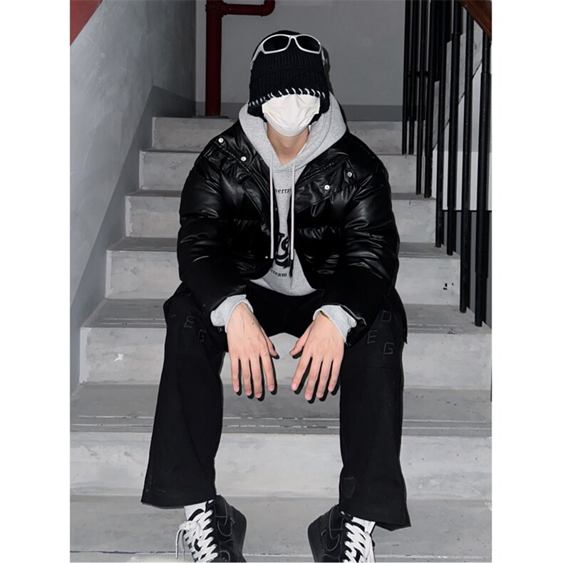 （自家图）棉衣男冬季新款宽松加厚ins潮纯色棉服MP228-P100,男装棉衣,星座1109-3