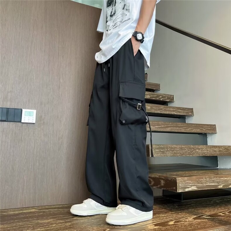 V164-P36大口袋伐木工装裤夏季新款文艺无品牌原宿潮流,男装工装外套,星座911-1