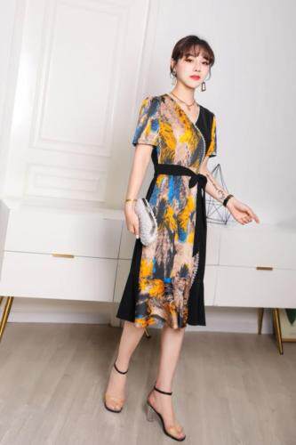 燕尾服连衣裙，女装连衣裙，千禧宏运