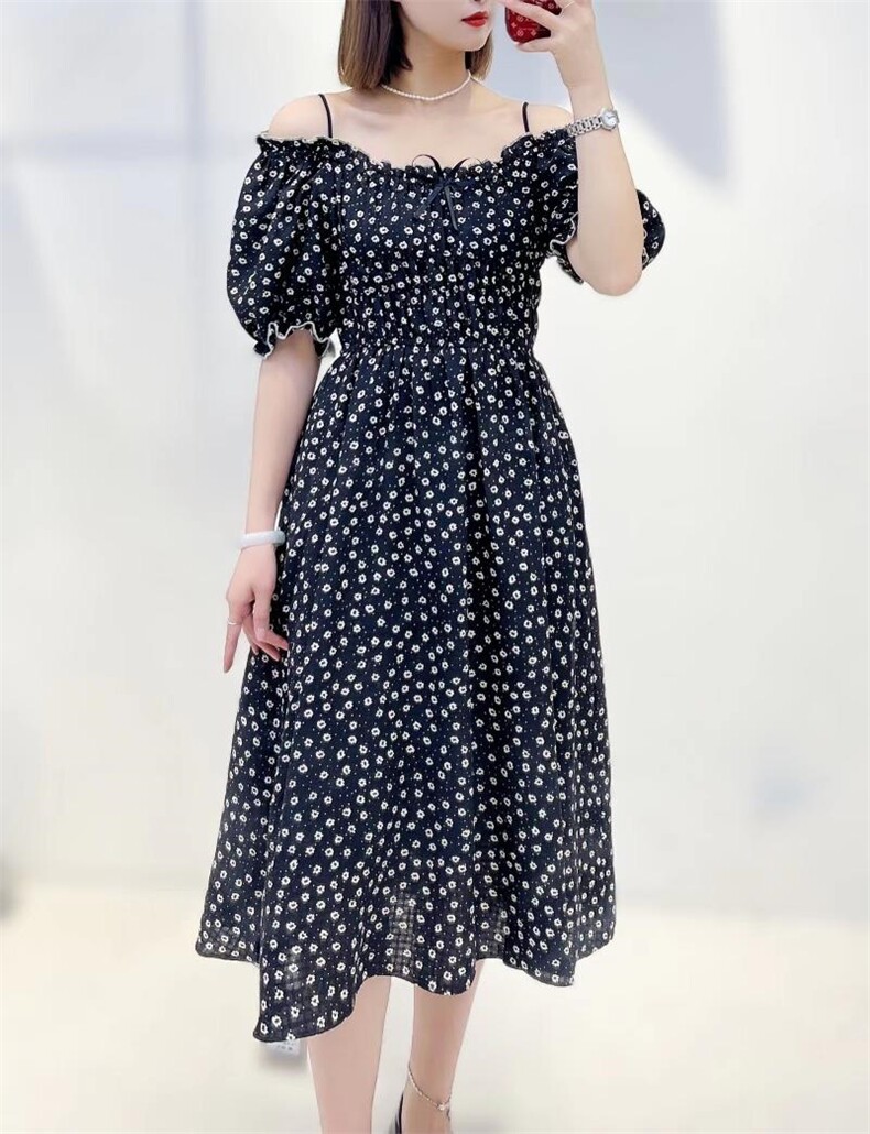 夏季新款，碎花连衣裙，女装连衣裙，唯她