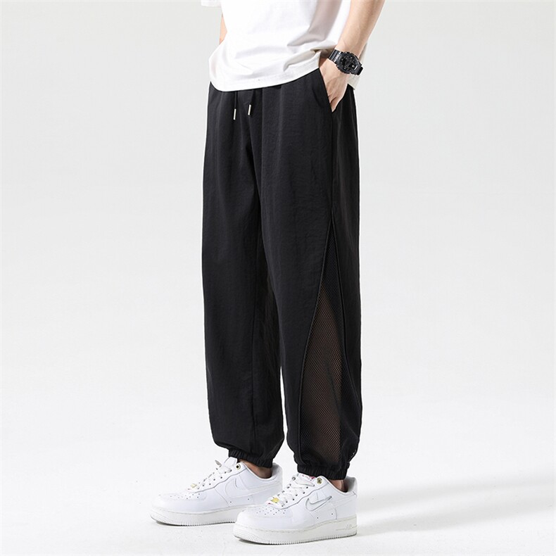 潮流前线日系潮牌无影墙夏季新款男士冰丝休闲裤CK2321-P45,男装休闲裤,星座717