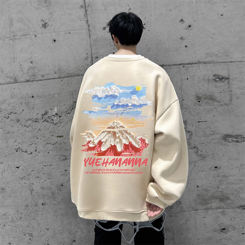 抖音供货、复合重磅360克现货圆领卫衣宽松D223A-YL2338-特P28,男装卫衣,电商019-1