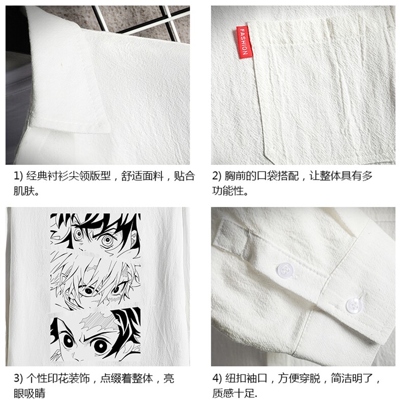 QC58176-P45亚七分袖衬衫男大码五分袖衬衣男短袖网格,男装衬衫,电商A040A