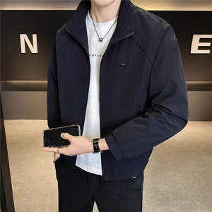 2026新款春季男士外套立领潮牌时尚帅气休闲夹克 A313-2206-P95，男装夹克，电商A313