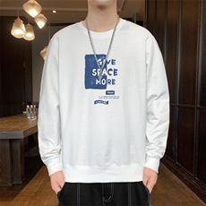 主推大货现货2025春秋新款圆领大码印花男士卫衣F155，男装卫衣，星座1816-2（原1210–2）