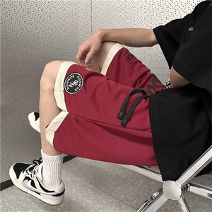 中腰青春流行宽松型新款五分裤男休闲裤夏季运动裤百搭时尚潮牌图片