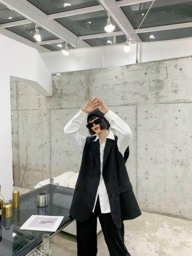 现货休闲百搭马甲，女装马夹，C&B