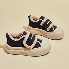 冬季加绒小白鞋新款韩版ins女学生厚底增高运动板鞋休闲鞋，女鞋休闲鞋，电商A223