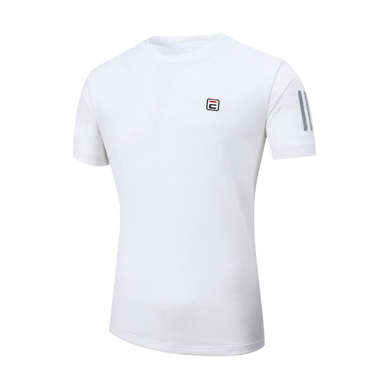 男大码运动短袖T恤弹力网眼透气5032-1_T83(L-X4LP405XL-9XLP45,男装T恤,星座1516-1