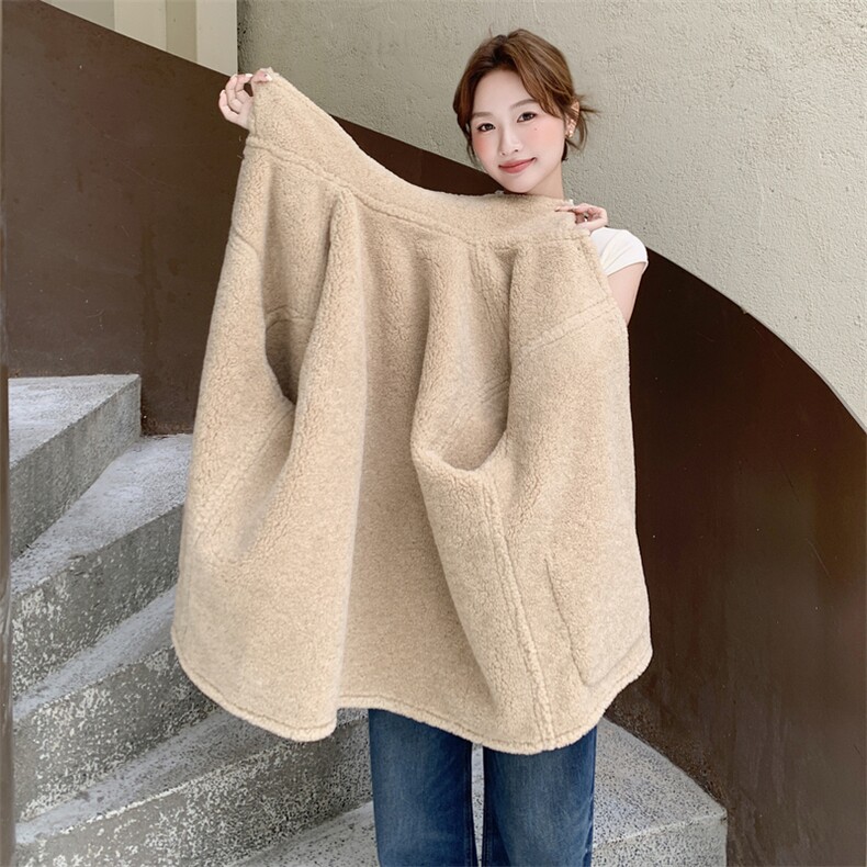 新款【大货】小翻领皮毛一体2C110-H9796-P205-K308,女装皮草,2C110