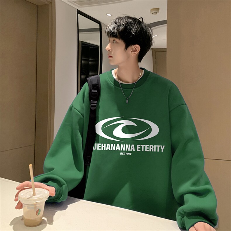 抖音供货、复合重磅360克现货圆领卫衣宽松D223A-YL2360-特P28,男装卫衣,电商019-1