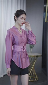 腰封盘扣小上衣,腰带/腰封,迪蔓君翔