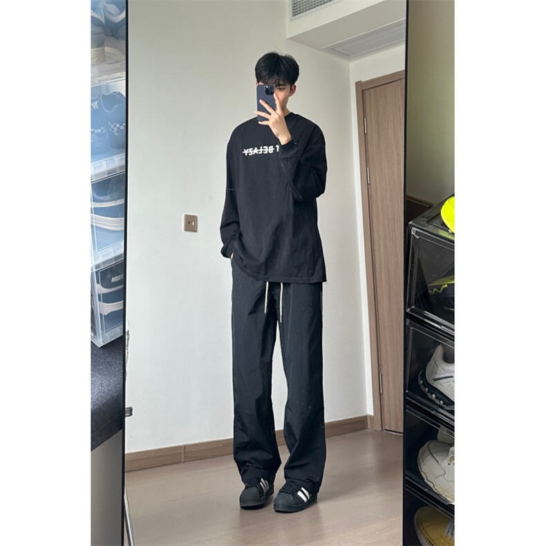 24ins春夏季简约时尚百搭速干休闲直筒裤-BK2404,男装休闲裤,星座1002-1