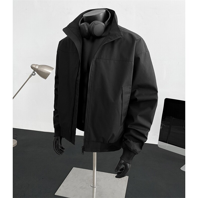 特批2025立体工装翻领三防冲锋衣夹克JK2501P65，男装夹克，电商A247B