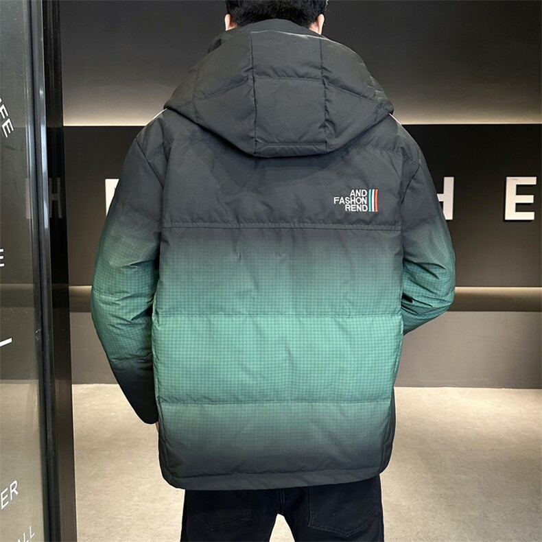 冬季新款连帽羽绒服男短款韩版面包服保暖羽绒外套Y383-P235,男装羽绒服,电商A239