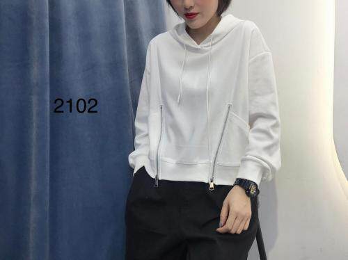 2021春款现货无敌爆短卫衣，女装卫衣/绒衫，億亿铭品