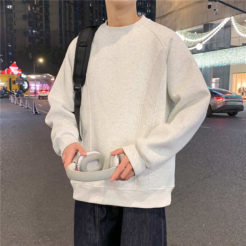 卫衣男春季韩版潮流港风宽松休闲潮牌上衣WY05511-P50图片