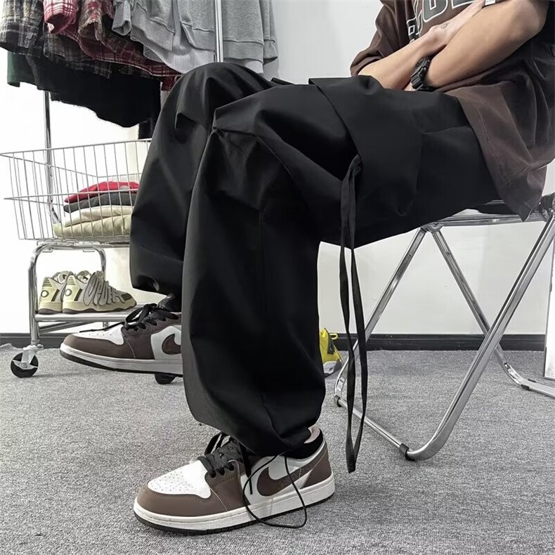 2024春季新款百搭宽松休闲长裤美式潮牌工装裤男现货K7745-P38,男装休闲裤,星座512-3