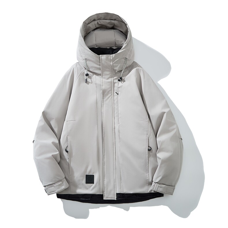 男士短款连帽羽绒服D213-8508-P320，男装羽绒服，电商D213