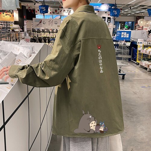春季长袖衬衫男宽松港风衬衣男外套男CSCS269-P35图片