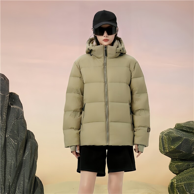 新款时尚韩版男士情侣刺绣黑金连帽白鸭绒羽绒服男,男装羽绒服,星座301D-5(原星座1415）
