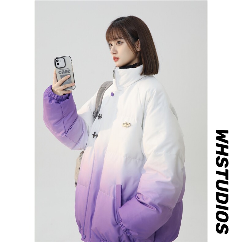 XZ-230-1MY58中性风简约轻奢百搭扎染渐变休闲面包服P128控158，鞋类箱包手腕包，星座230-1