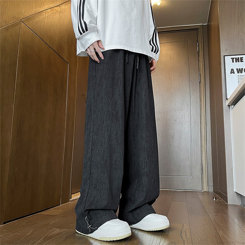 K566-P50M-6XL秋季大码宽松阔腿灯芯绒美式复古休闲长裤,男装休闲裤,星座109-1