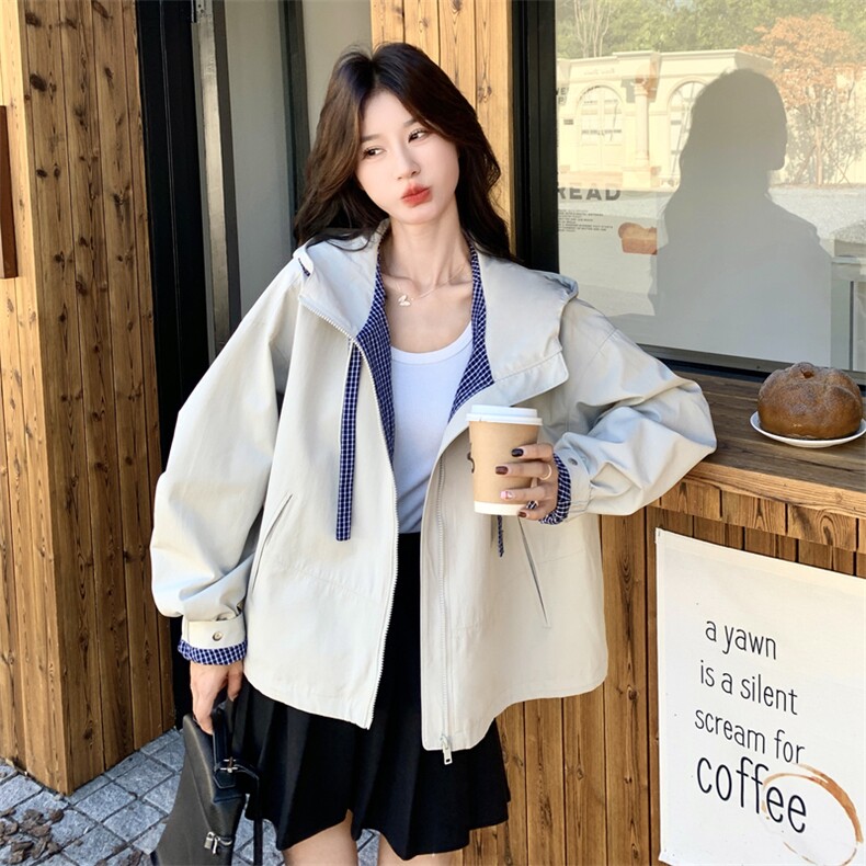 工装外套2C198-6551-P165K248,女装短外套,2C198