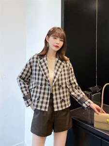 韩版小香风小外套图片