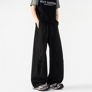 8XL-M 日系户外防泼登山裤男直筒束脚休闲裤夏徒步工装裤K9158P68图片