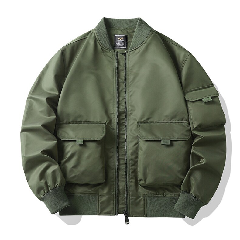 美式潮牌宽松版型飞行服时尚潮牌户外运动休闲加棉,男装夹克,星座210-5(原414-2)