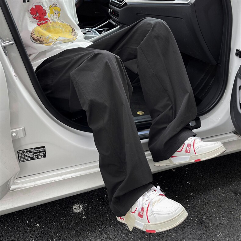 夏季百搭宽松直筒休闲裤美式潮流机能户外工装裤男现货 K8068-P40图片