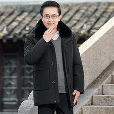 男装可脱卸羽绒内胆棉服冬季新款加厚保暖外套中年男士休闲棉衣，男装棉衣，电商B212（原钱塘6029）