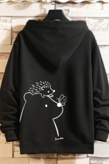 KS21166-P38加绒款-P43连帽开衫卫衣男运动外套大码班服砖墙，男装卫衣，电商A040A