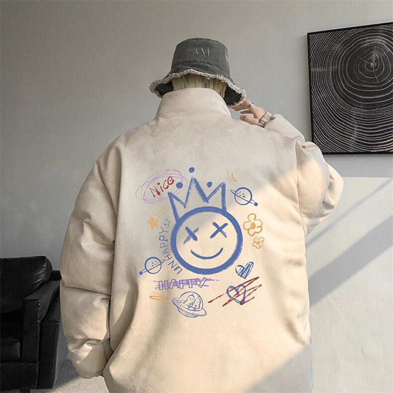 麂皮绒棉衣男大码立领棉袄子男羽绒棉服JM87180-P110,男装棉衣,电商A040
