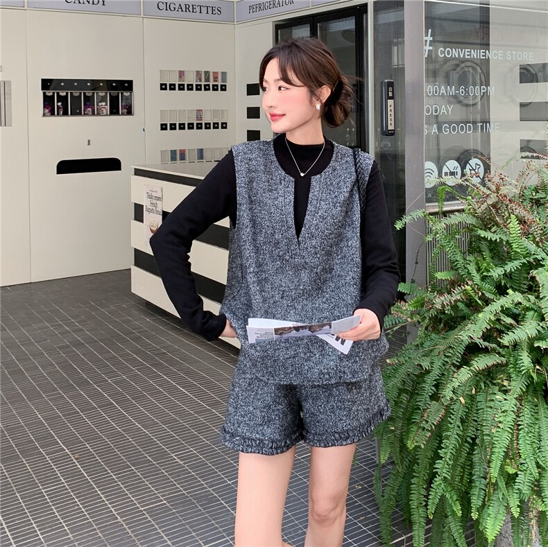 新款2026春季法式套装三件套6212-P190-K308,女装套装/套裙,2C057