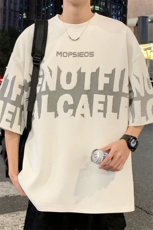 2025夏季新款港风外景大码菠萝格短袖T恤M-5XHT24399-特P25，男装T恤，电商A022